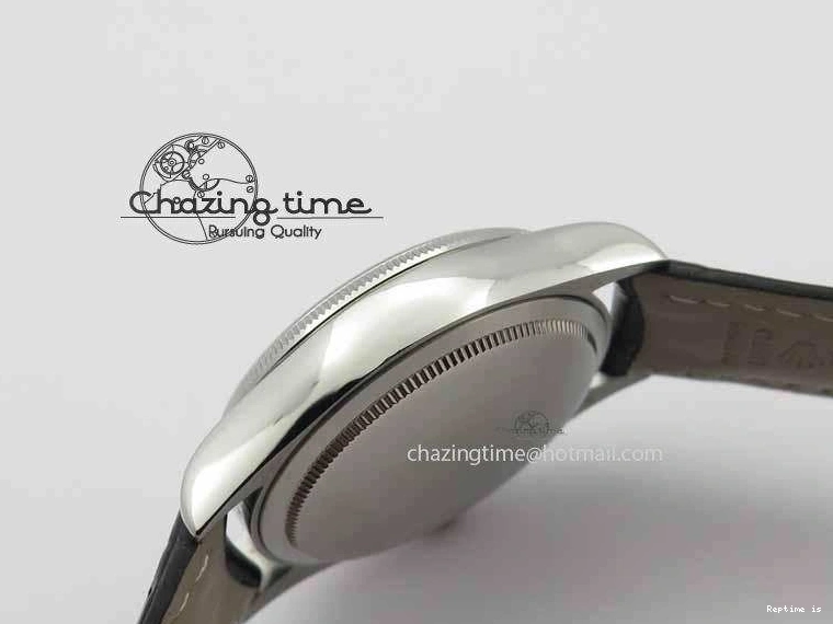 1223 Cellini Date VF Best Edition SS Black Dial Stick Markers On Black Leather Strap A Lightweight 3725